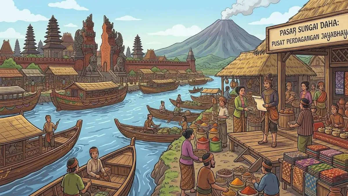 Kediri Kingdom History: How a Powerful Javanese Empire Rose from Airlangga’s Division and Fell After the Ganter War (Gemini AI)