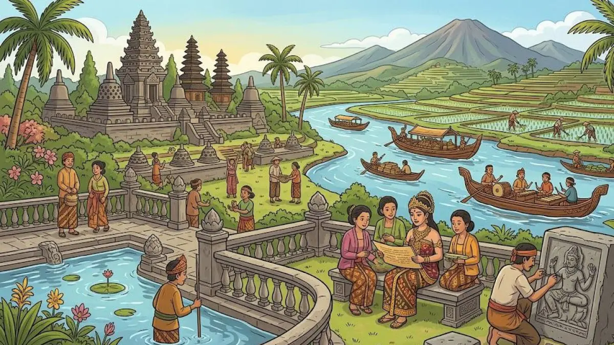 Kediri Kingdom History Revealed: Rise, Golden Age Under Jayabaya, and Dramatic Fall in 1222 (Gemini AI)