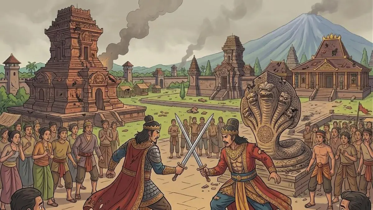 Majapahit Collapse 1478: Power Struggles, Civil War, and the Rise of Demak Explained (Gemini AI)