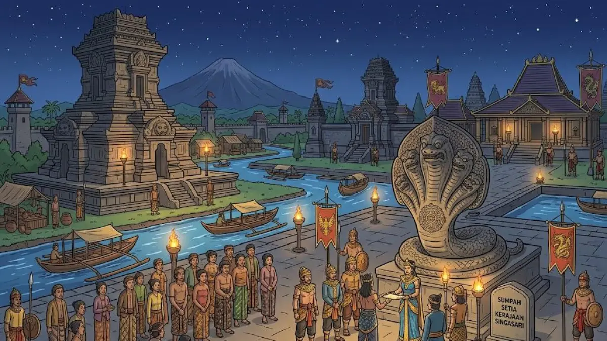 Singasari Kingdom History: The Dark Rise of Ken Arok and the Legendary Curse That Shaped Java (Gemini AI)