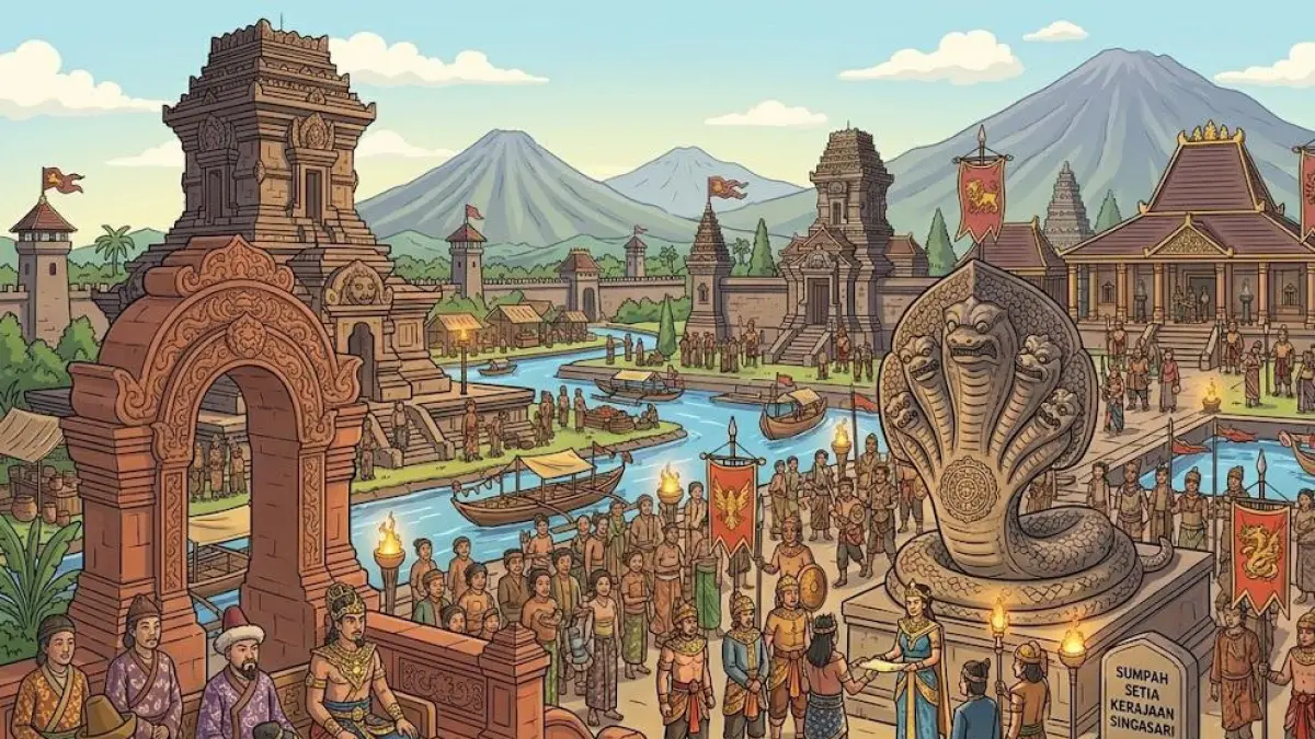 The Rise and Bloody Legacy of the Singasari Kingdom: How Ken Arok Built a Javanese Empire Through Power and Intrigue (Gemini AI)