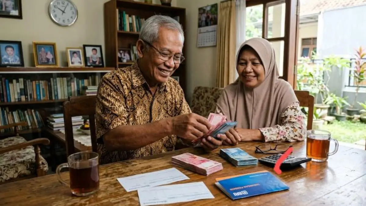 Isu viral rapelan gaji pensiunan PNS 2026 bikin geger. PT Taspen dan Kemenkeu beri klarifikasi resmi soal juknis gaji ke-13. Cek faktanya! (Gemini Ai)
