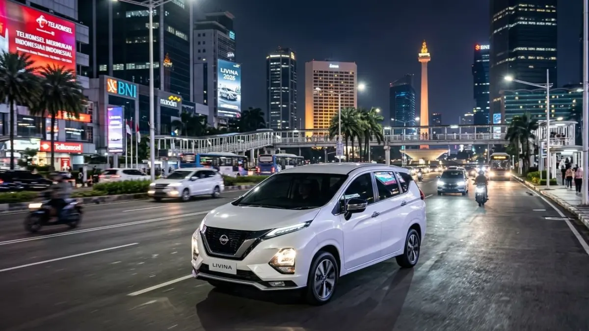 Nissan Livina 2026 diprediksi hadir dengan desain modern, fitur canggih, dan mesin lebih irit BBM untuk pasar MPV Indonesia.