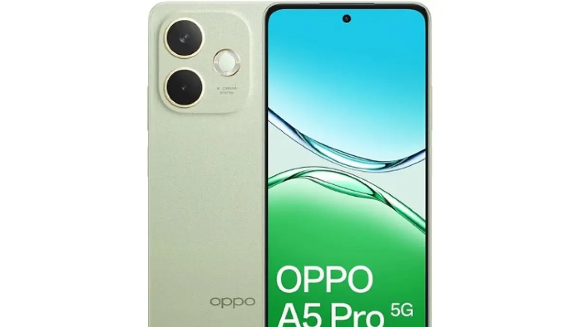 Oppo A5 Pro 5G hadir dengan IP69, MIL-STD-810H, baterai 5.800 mAh, dan harga Rp3 jutaan, cocok untuk pengguna aktif dan outdoor.(Gemini AI)