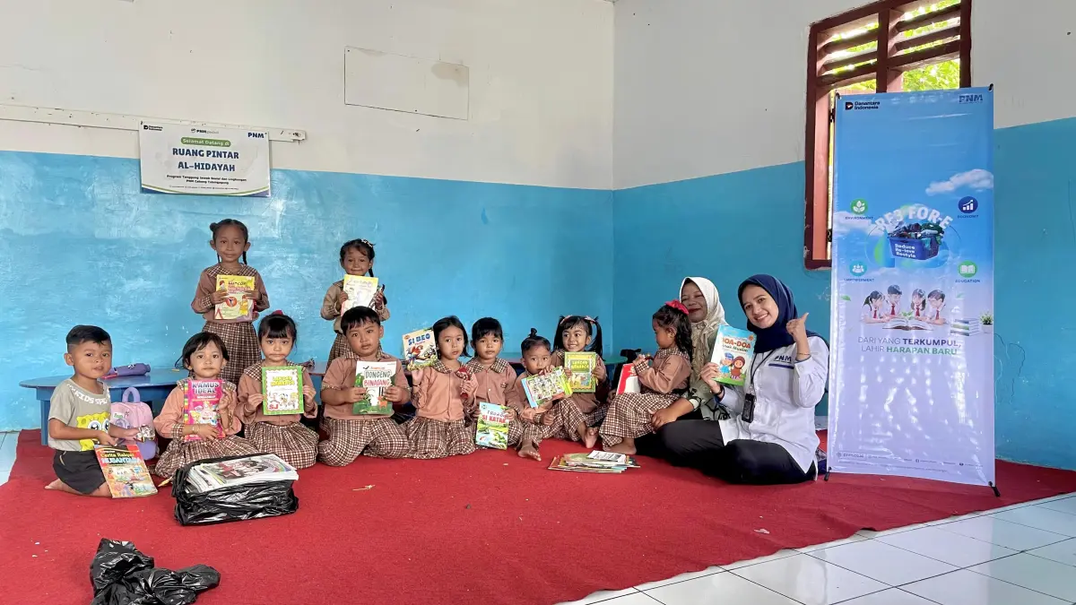 PT PNM menghadirkan gerakan sederhana yang menghubungkan kepedulian lingkungan dengan pemberdayaan ekonomi melalui RE3 FOR-E.