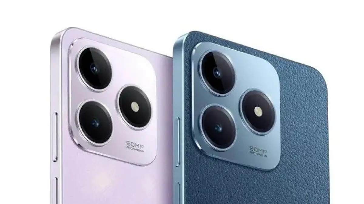 Realme Narzo 90X hadir dengan layar 144 Hz, baterai 7.000 mAh, dan harga Rp2 jutaan, cocok untuk pengguna aktif.(Gemini AI)
