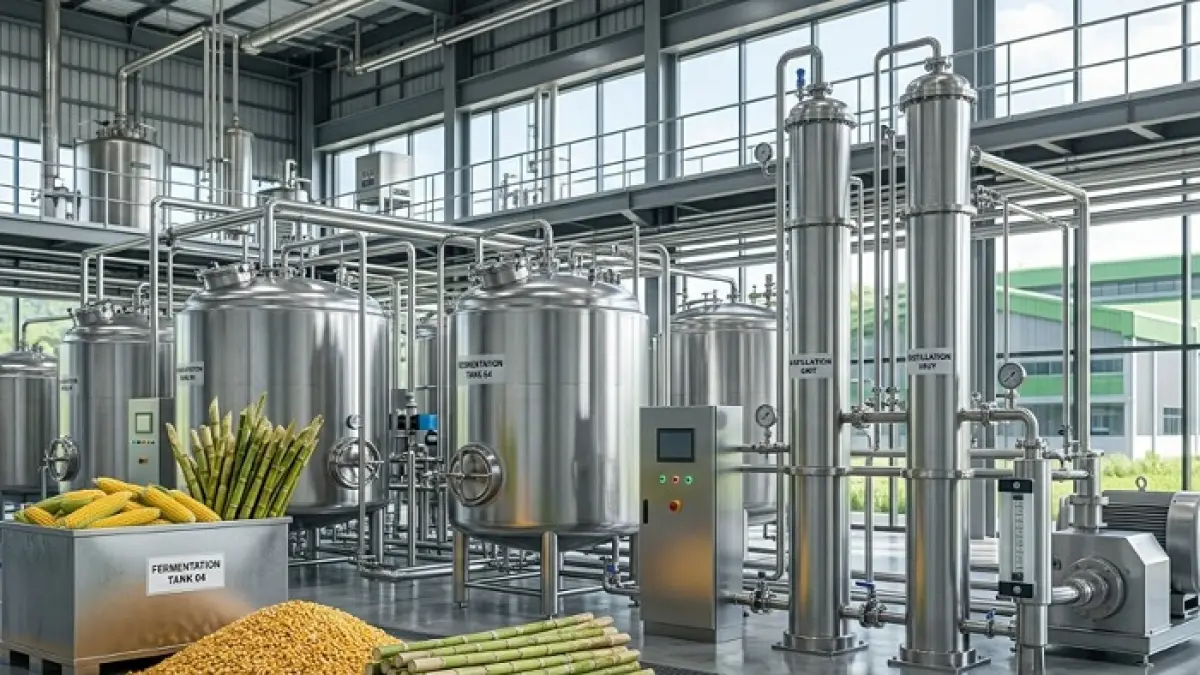 Biosolar Performance resmi diluncurkan Pertamina untuk mendukung penggunaan biodiesel B40 hingga B50 pada mesin industri. (Ilustrasi Gemini AI)