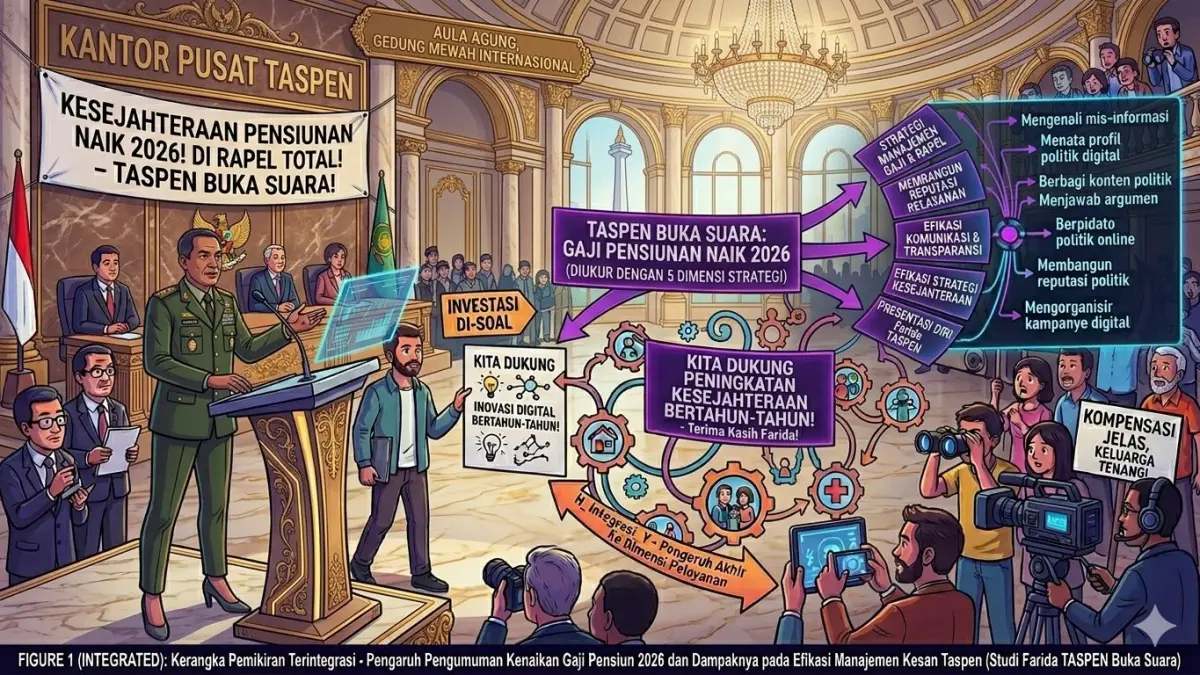 Gaji pensiunan PNS 2026 dikabarkan naik dan dirapel. Taspen akhirnya buka suara dan memastikan kabar tersebut masih hoaks.