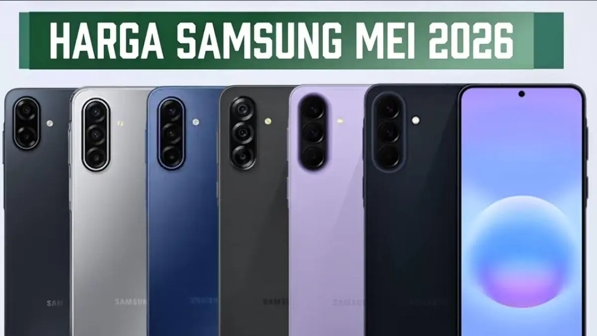 Harga HP Samsung Mei 2026 terbaru mengalami kenaikan. Simak daftar lengkap Galaxy A07 hingga A57 5G beserta spesifikasi dan harganya.(screenshot youtube)