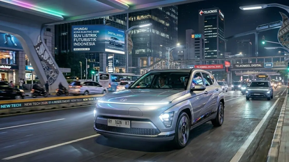 Hyundai Kona Electric 2026 diprediksi hadir dengan desain futuristik, baterai efisien, dan fitur canggih untuk pasar mobil listrik.