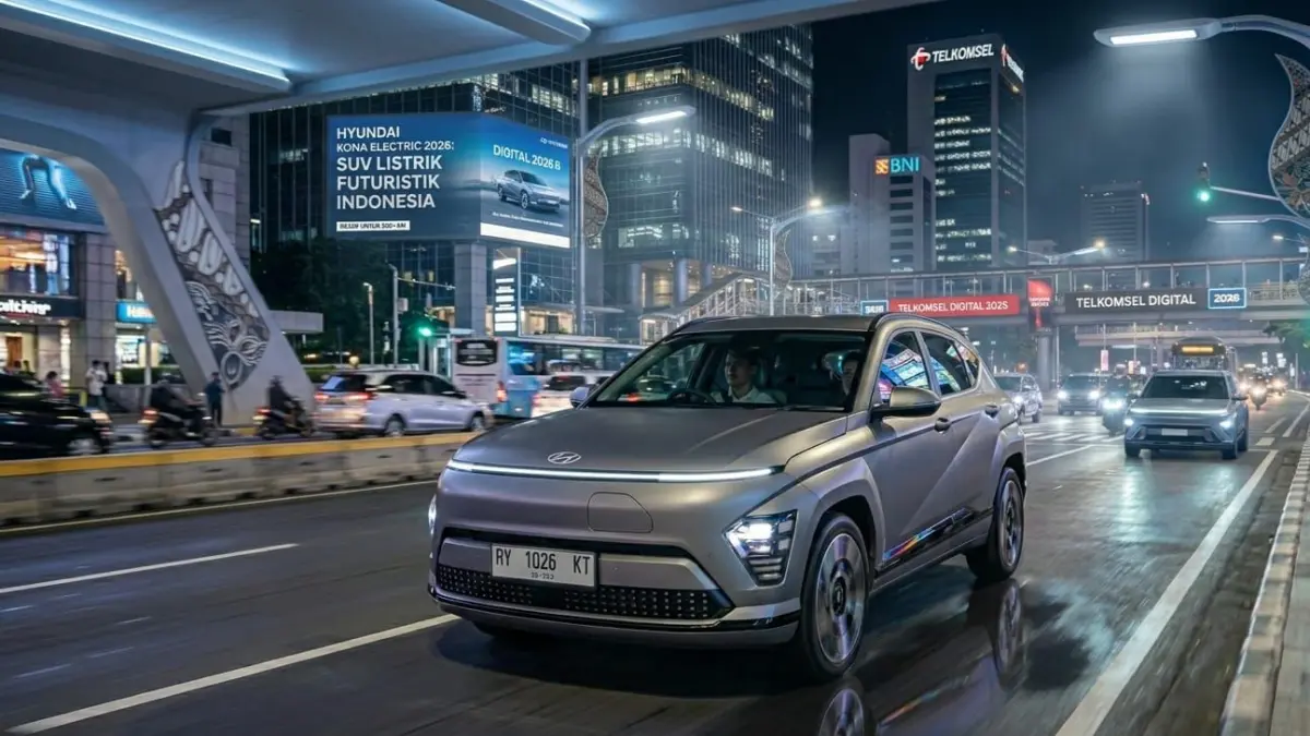 Hyundai Kona Electric 2026 diprediksi hadir dengan desain futuristik, baterai lebih efisien, dan fitur modern untuk pasar mobil listrik.