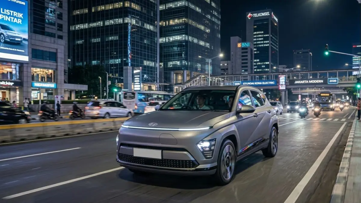 Hyundai Kona Electric 2026 diprediksi hadir dengan desain modern, baterai lebih efisien, dan fitur canggih untuk pasar mobil listrik.