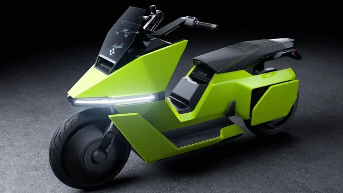 Intip spesifikasi Omoway Omo-X, motor listrik futuristik dengan suspensi double wishbone dan akselerasi gahar. Harga Rp 35 jutaan, cek review lengkapnya di sini.(Pinterest)