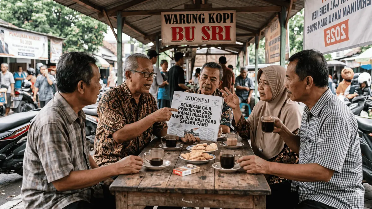 Kenaikan gaji pensiunan 2026 dan isu rapel ramai dibahas usai pidato Presiden Prabowo, namun regulasi resmi masih ditunggu.