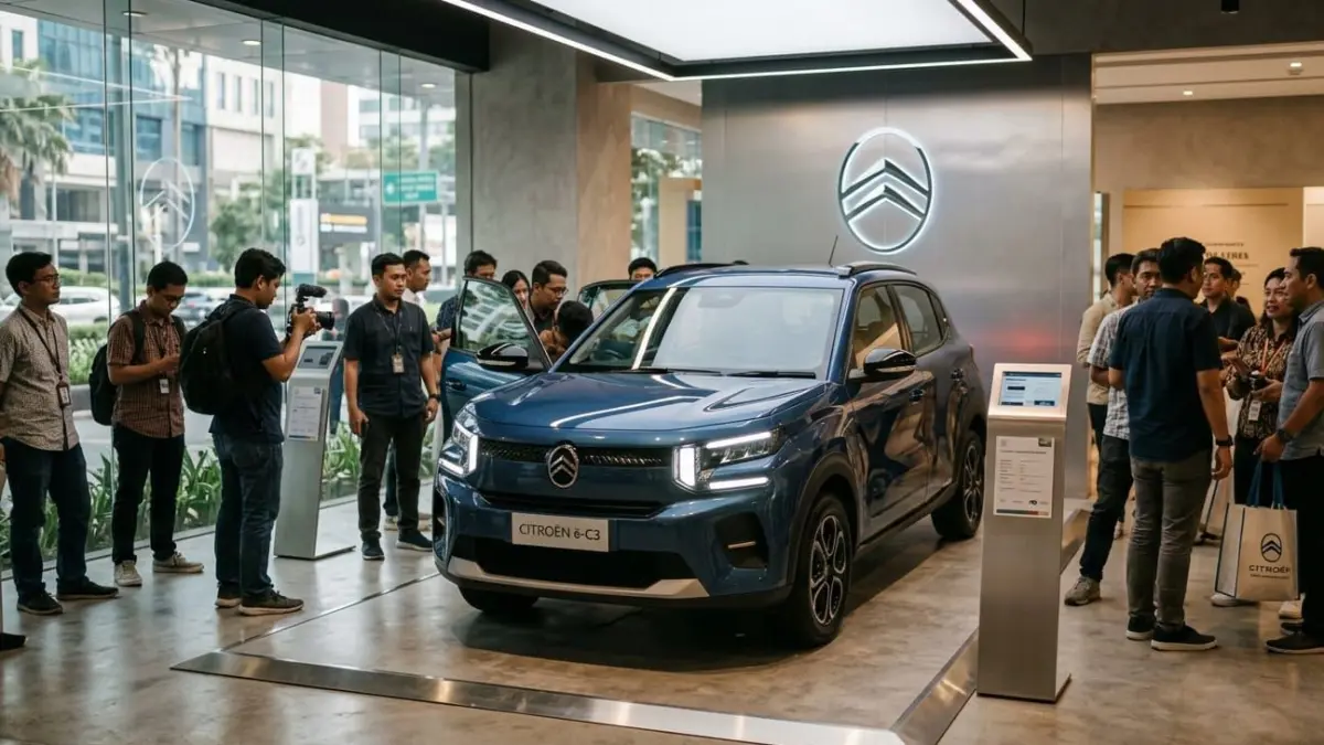 Citroen EC3 Indonesia hadir sebagai mobil listrik bergaya Eropa dengan fitur modern, harga kompetitif, dan jarak tempuh menarik.