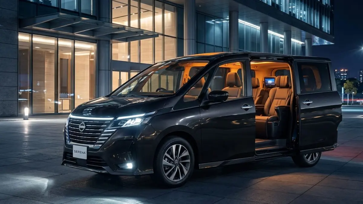 Nissan Serena mewah 2026 hadir dengan desain premium, teknologi hybrid e-Power, dan kabin super nyaman untuk keluarga modern.