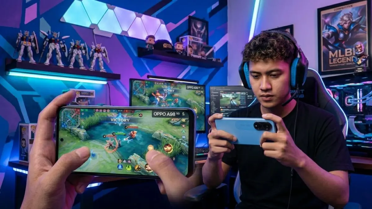 Oppo A98 5G gaming hadir dengan Snapdragon 695, layar 120Hz, dan fast charging 67W yang cocok untuk gamer kasual.