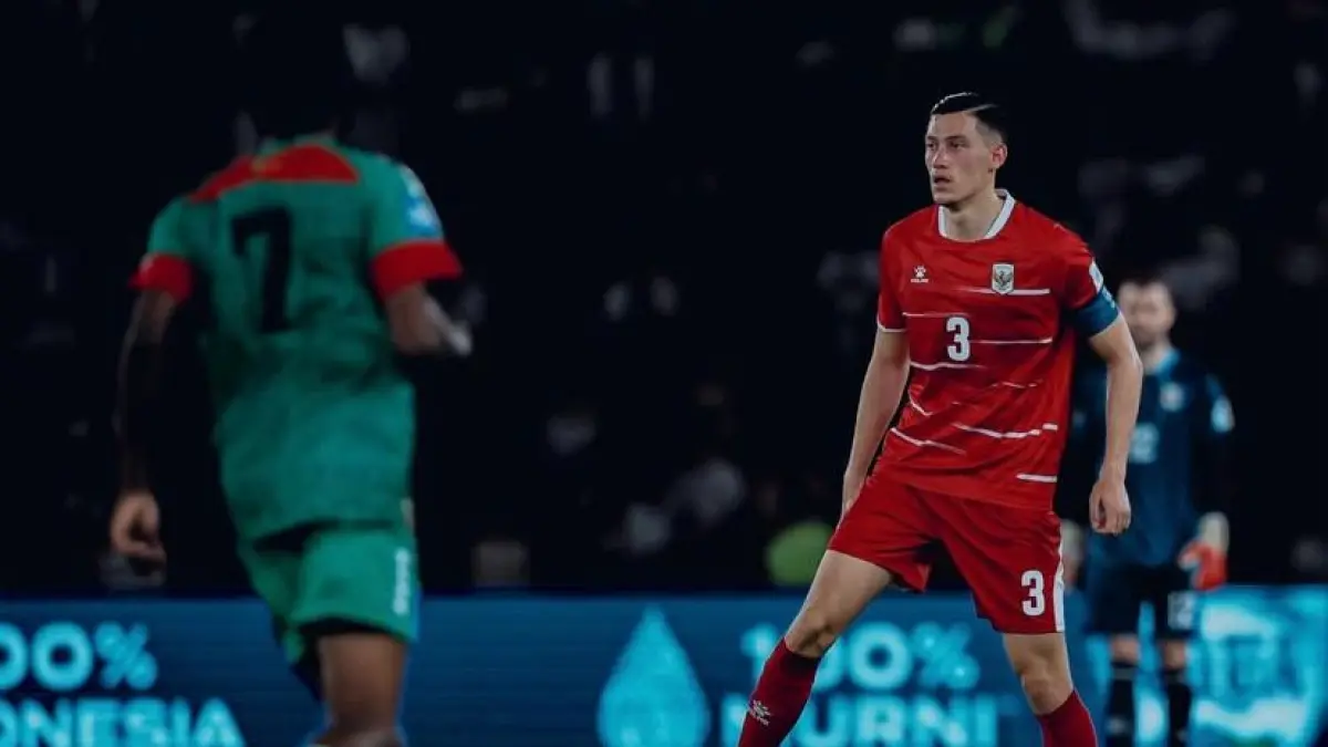 Nilai pasar Jay Idzes meroket gila-gilaan hingga Rp243 miliar di akhir musim 2026. Bek Timnas Indonesia kini resmi diburu AC Milan dan Inter! (Screenshot Instagram)