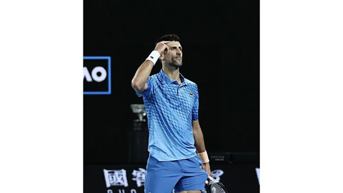 Novak Djokovic vs Lorenzo Musetti siap tersaji di perempat final Australian Open 2026. Statistik menarik dan duel ketat diprediksi terjadi.(pinnterest)