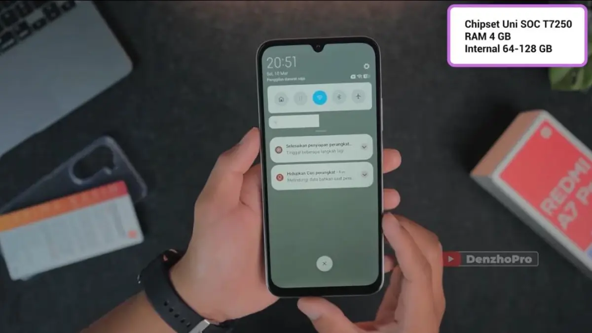 HP baterai jumbo 1 sampai 2 jutaan terbaik 2026, mulai Redmi, Poco, Oppo hingga Motorola dengan baterai hingga 7.000 mAh.(screenshot youtube)