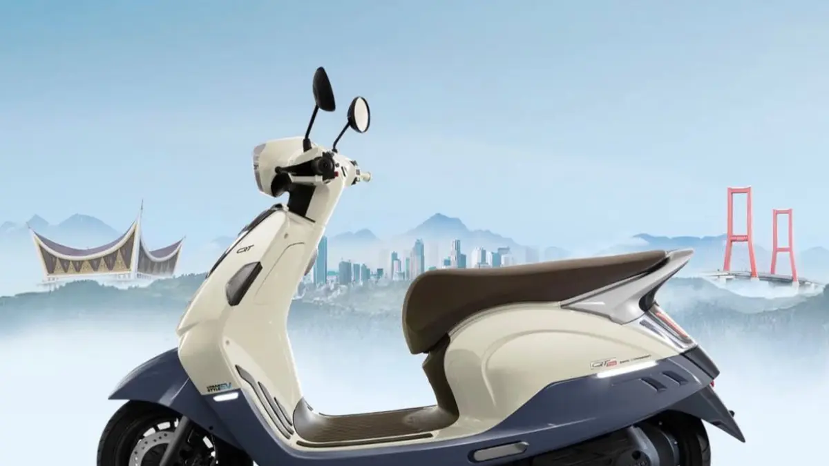 Motor listrik Indomobil Emotor Cutie meluncur dengan harga mulai Rp15 juta, fitur modern, dan jarak tempuh hingga 135 km.