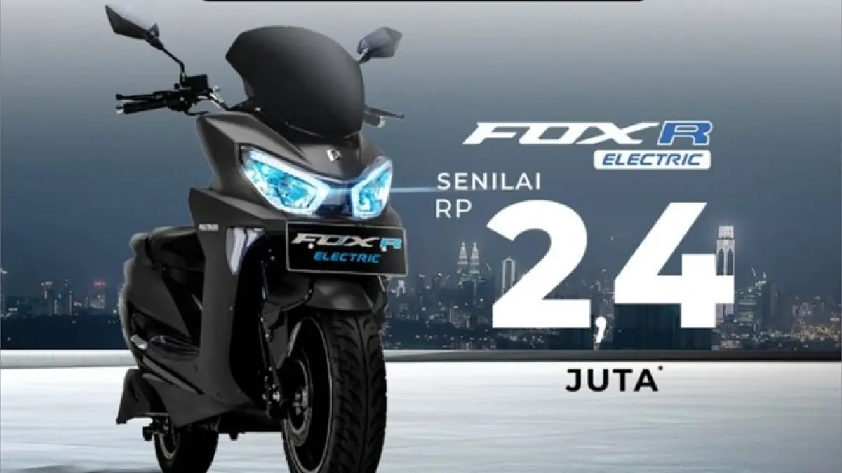 Polytron Fox-R hadir dengan jarak tempuh 130 km, harga Rp20 jutaan dan fitur lengkap yang bikin motor listrik makin menarik. (PINTEREST)