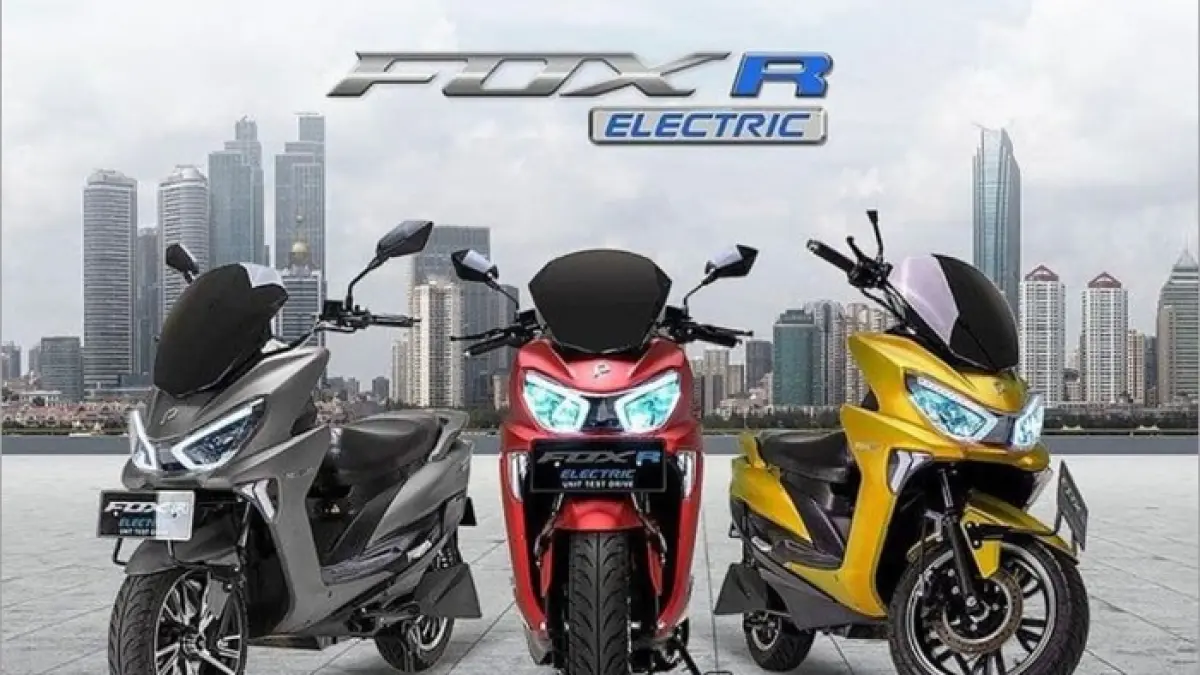 Polytron Fox R hadir dengan jarak tempuh 130 km, harga Rp20 jutaan, dan sewa baterai Rp200 ribu per bulan. Simak ulasannya. (PINTEREST)