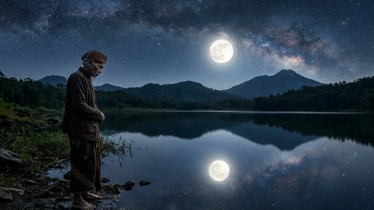 Guru sejati dalam filsafat Jawa ternyata adalah hati nurani yang jernih melalui olah roso dan tirakat. (Ilustrasi Gemini AI)