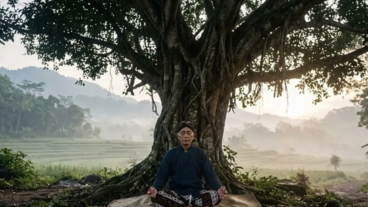 Makna Dewa Ruci dan guru sejati dalam filsafat Jawa ternyata menyimpan pelajaran spiritual mendalam. (Ilustrasi Gemini AI)
