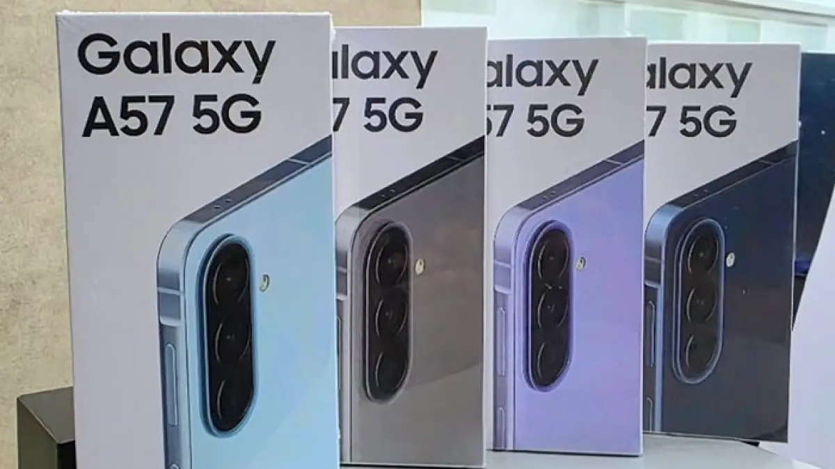 Samsung Galaxy A57 hadir dengan desain lebih tipis dan premium. Namun, apakah upgrade dari Galaxy A56 benar-benar sepadan?(Gemini AI)