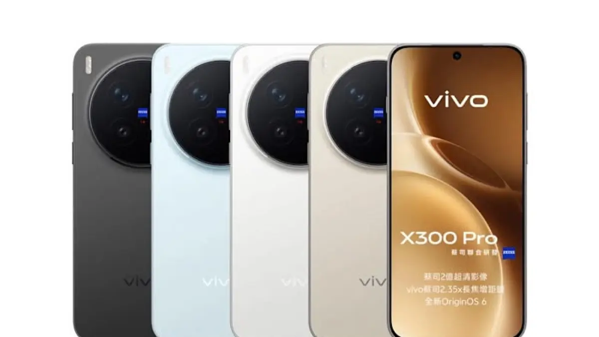 Vivo X300 Pro hadir dengan Origin OS, Dimensity 9500, kamera periskop 200 MP, dan baterai 6510 mAh. Simak spesifikasinya.(pinterest)