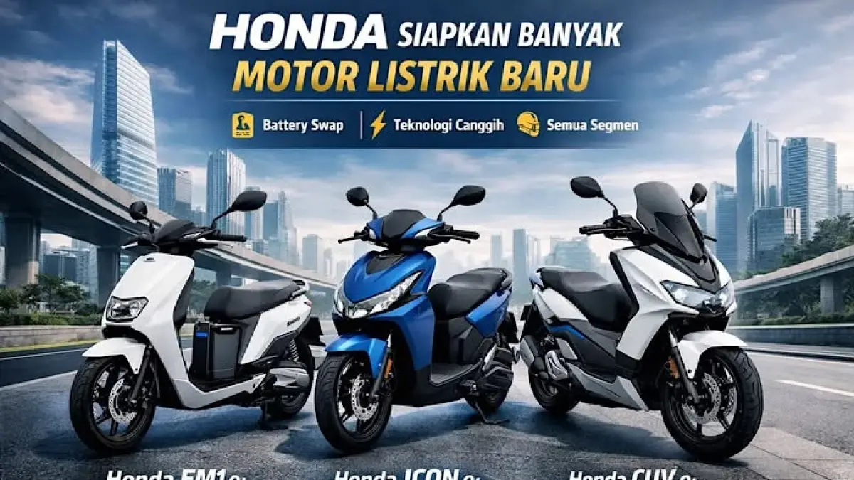 Motor listrik terbaik 2026 paling gacor: dari 18 juta sampai 130 km sekali cas, ini 5 pilihan paling worth!(pinterest)