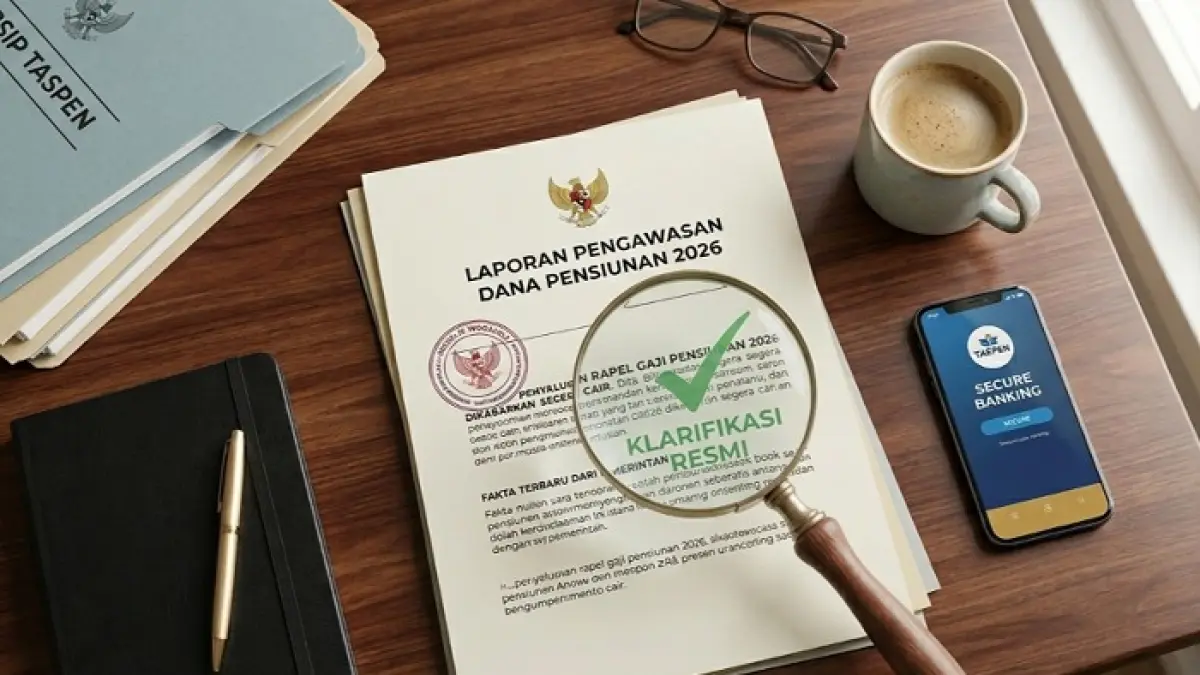 Rapel gaji pensiunan ASN disebut cair 16 Juni 2026. Taspen beri klarifikasi resmi, ini fakta terbaru yang wajib diketahui (Gemini AI).