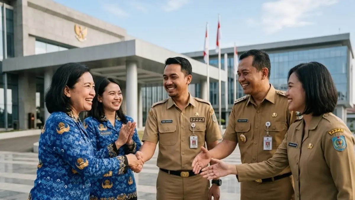 TPG Juni 2026 mulai menunjukkan progres. DPR usul TPG THR dan gaji 13 guru disalurkan langsung dari pusat. (Ilustrasi Gemini AI)