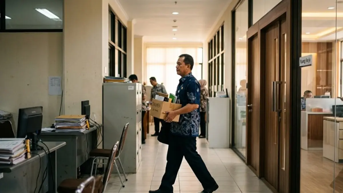 CASN 2026 dibuka kembali, BKN tegaskan tidak ada afirmasi honorer. Nasib eks K2 dan PPPK paruh waktu jadi sorotan. (Ilustrasi Gemini AI)