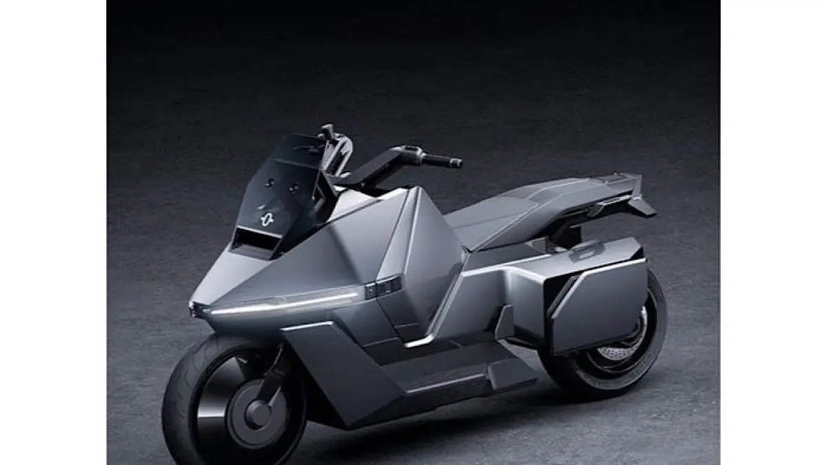 Omo X hadir sebagai motor listrik futuristik dengan fitur self balancing, tenaga besar, dan jarak tempuh hingga 200 km.(pinterest)