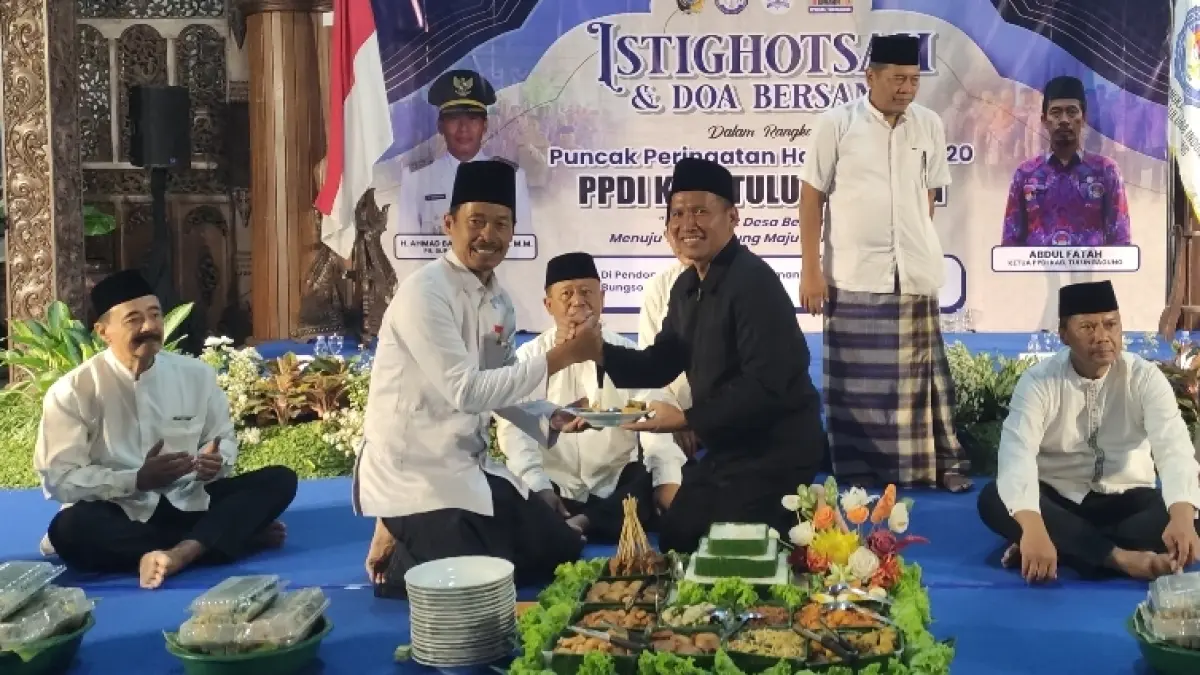 Plt Bupati hadiri puncak peringatan Harlah ke 20 PPDI Kabupaten Tulungagung.