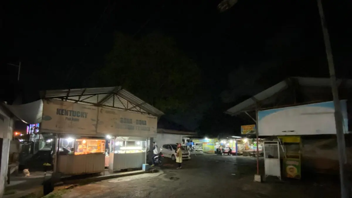 Pojok Pasar Ngemplak digadang-gadang menjadi lokasi pembangunan KKMP milik Kelurahan Botoran.(DR PERDANA/RADAR TULUNGAGUNG) 