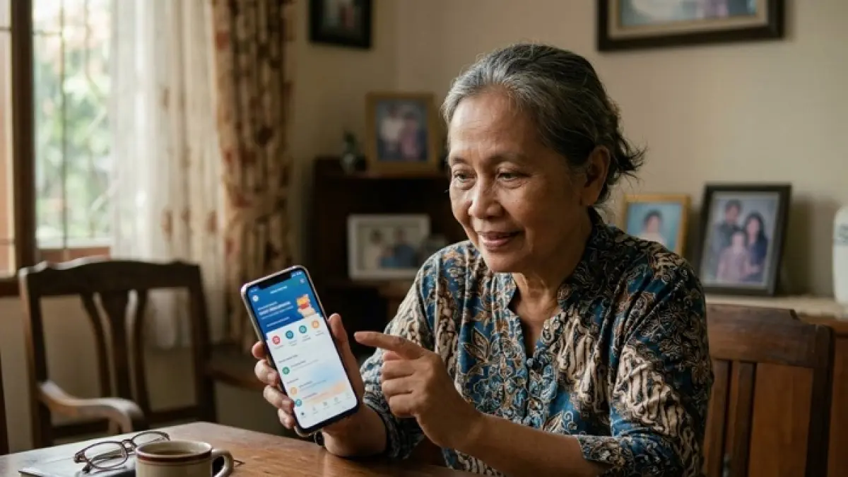 Rapel gaji pensiunan 2026 ramai dibahas. Benarkah segera cair ke rekening? Simak fakta dan penjelasan lengkapnya. (Ilustrasi Gemini AI)