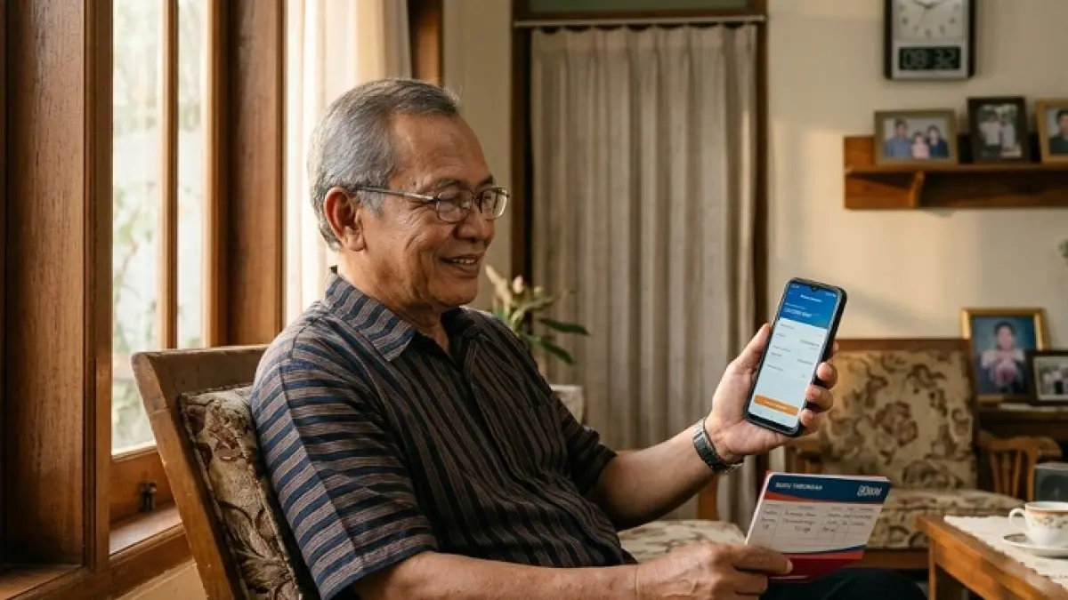 Rapel gaji pensiunan 2026 ramai diperbincangkan. Simak fakta, syarat pencairan, dan penjelasan terbaru PT Taspen. (Ilustrasi Gemini AI)