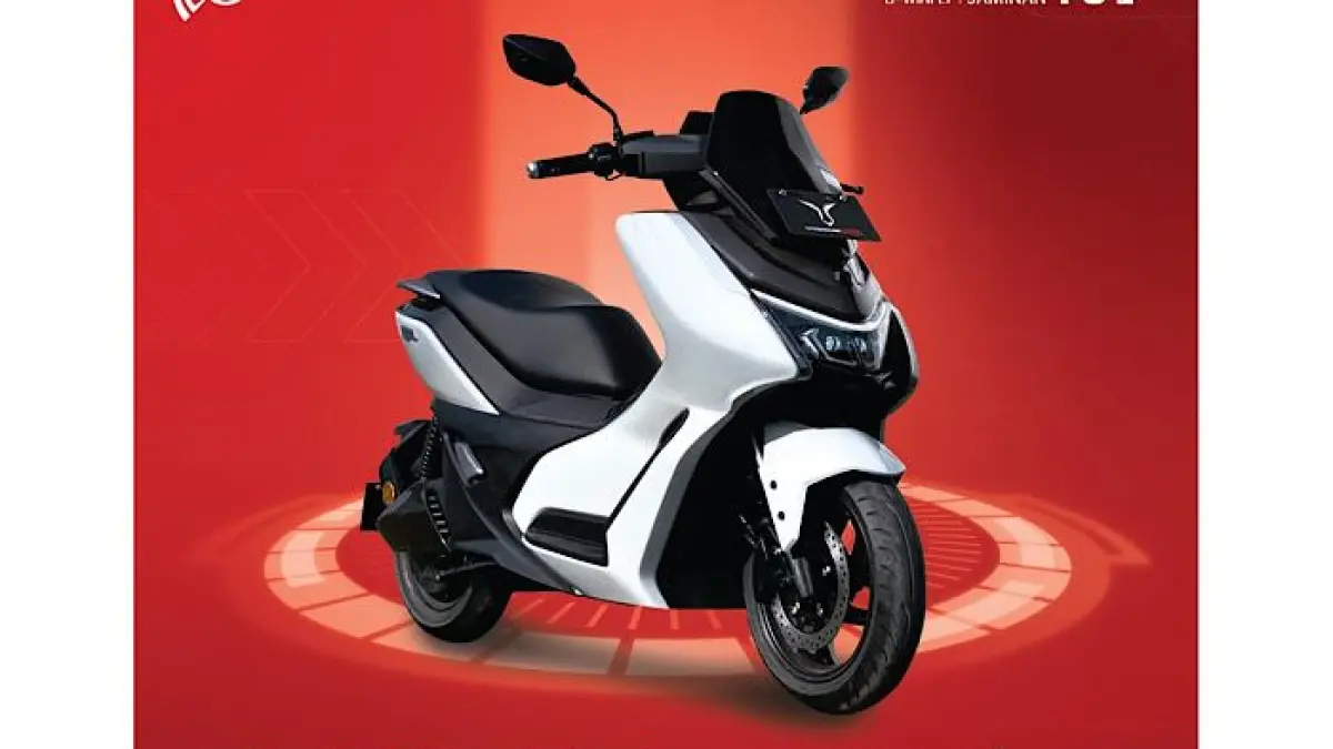 Winfly M110G hadir sebagai motor listrik 3000 watt dengan fitur keyless, jarak tempuh 100 km, dan kecepatan hingga 99 km/jam.(pinterest)