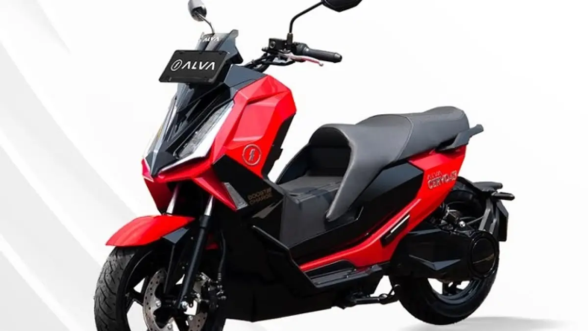 ALVA Cervo Q hadir dengan ABS dual channel, fast charging dan top speed 103 km/jam. Simak spesifikasi lengkapnya di sini.(Gemini AI)