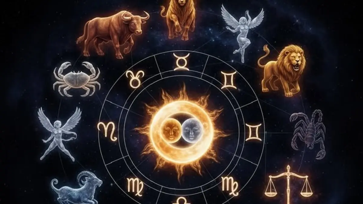 Ramalan zodiak 2026 lengkap membahas hoki, karier dan keuangan 12 zodiak. Cek apakah zodiak Anda paling beruntung.(Gemini AI)