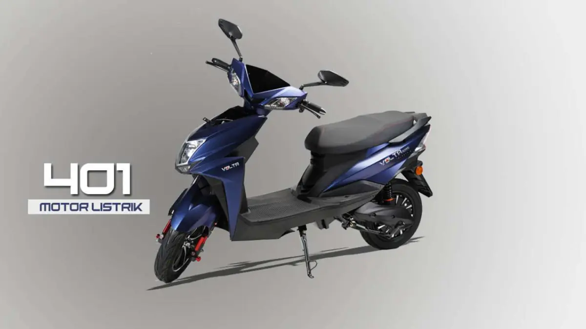 Volta 401 dibanderol mulai Rp8 jutaan setelah subsidi. Motor listrik lokal ini mampu melaju hingga 100 km/jam (Pinterest).