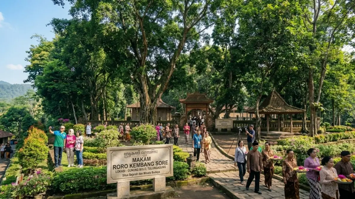 Makam Roro Kembang Sore kembali menarik perhatian. Simak kisah legenda Jawa yang masih dipercaya dan menjadi tujuan ziarah.

