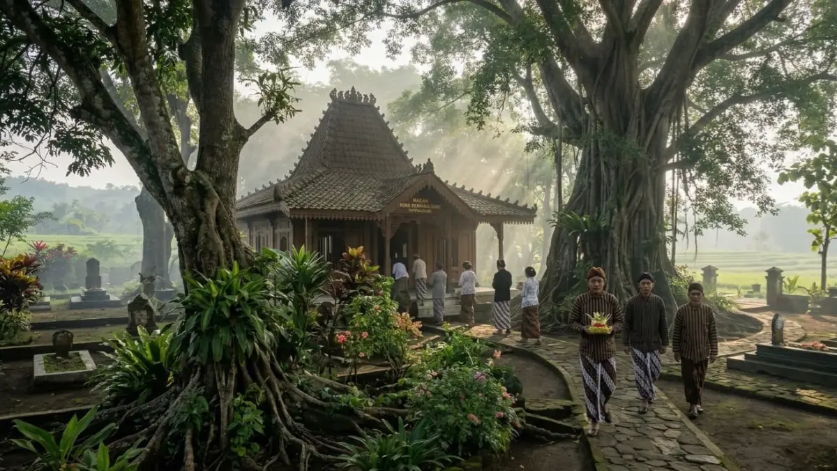 Roro Kembang Sore Tulungagung kembali jadi perhatian. Simak legenda, sejarah makam, dan daya tarik wisatanya.
