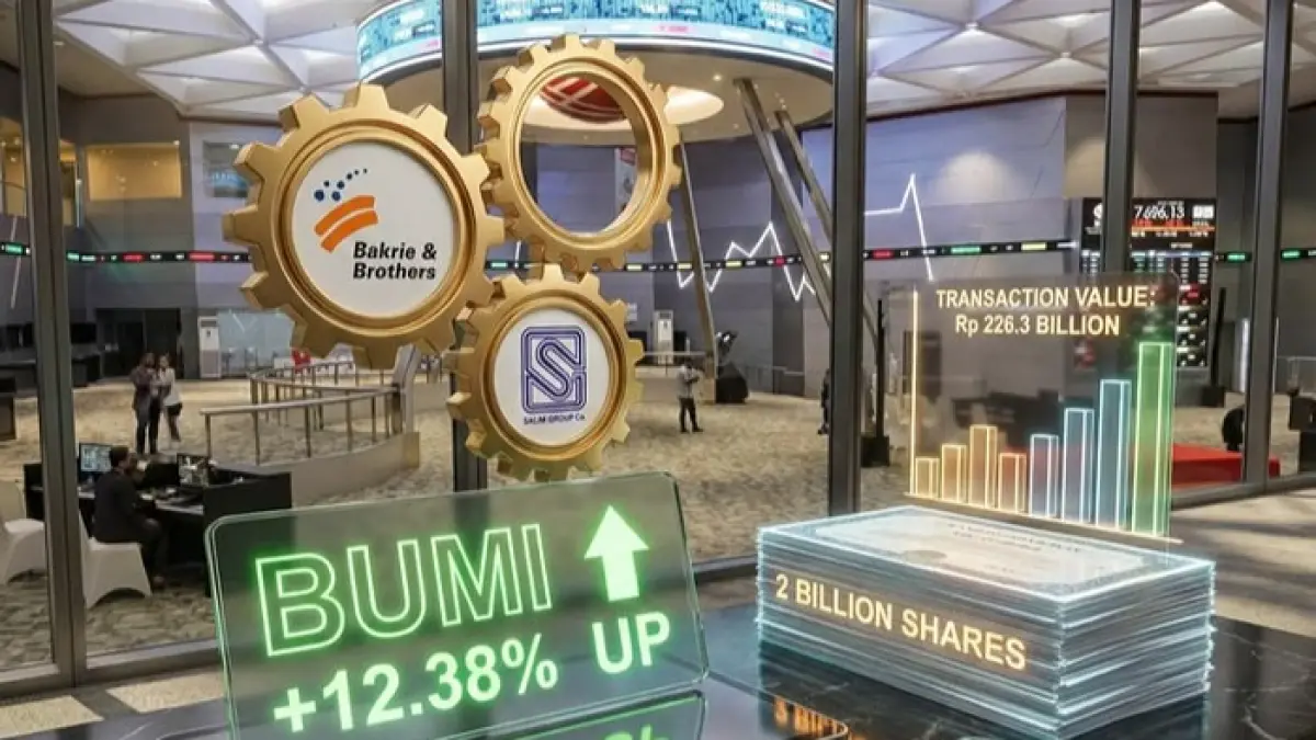 Saham BUMI, DEWA, IND, dan INCO jadi sorotan analis. Simak peluang rebound, level support, dan resistance terbaru.(pinterest)