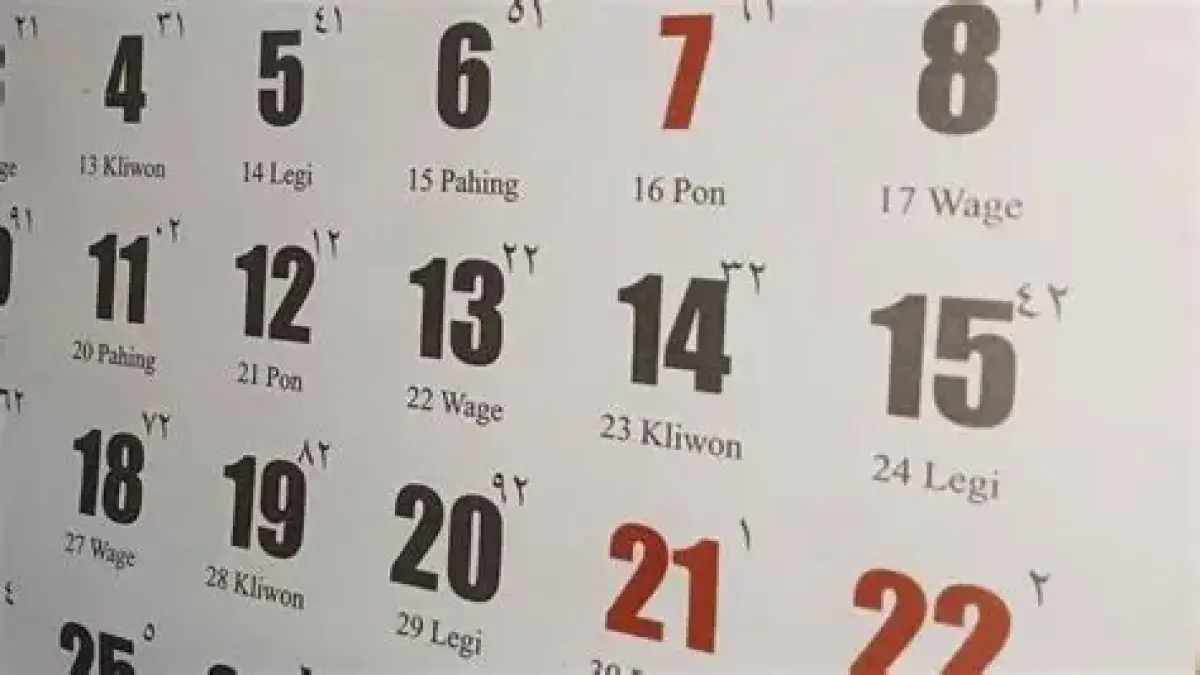 8 weton tibo ratu menurut Primbon Jawa dipercaya memiliki rezeki lancar, keberuntungan besar, dan peluang hidup makmur (Pinterest).