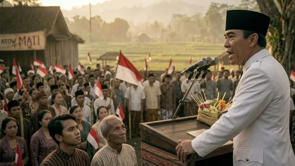 Biografi Bung Karno mengulas perjalanan sang Proklamator dari aktivis pergerakan hingga Presiden pertama Indonesia.
