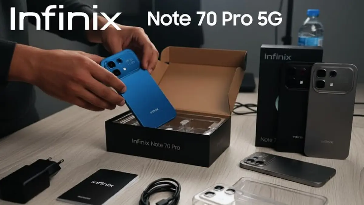 Infinix Note 70 Pro 5G hadir dengan layar sekunder, kamera 200 MP, dan baterai 7000 mAh. Simak bocoran spesifikasi flagship killer ini di sini!